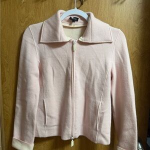 Akris Light Pink Cashmere Jacket